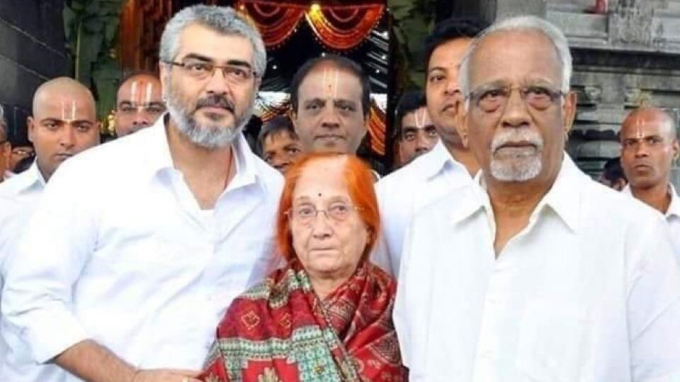 The father of Tamil superstar Ajith Kumar has passed away.