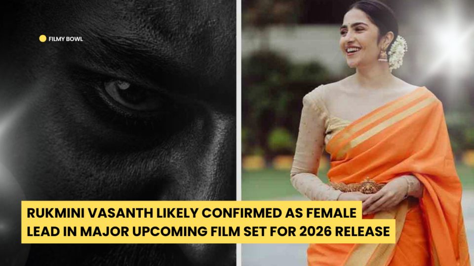 Rukmini Vasanth Likely Confirmed as Female Lead in Major Upcoming Film Set for 2026 Release