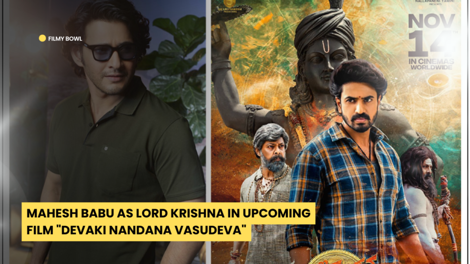 Mahesh Babu as Lord Krishna in Upcoming Film "Devaki Nandana Vasudeva"