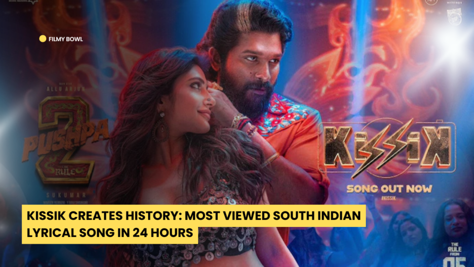 Kissik Creates History: Most Viewed South Indian Lyrical Song in 24 Hours