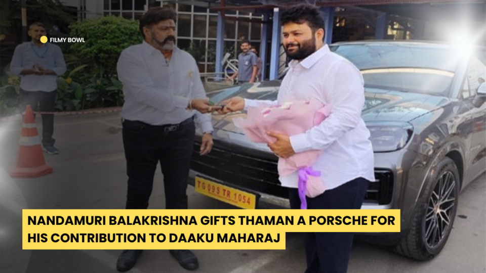 Nandamuri Balakrishna Gifts Thaman a Porsche for His Contribution to Daaku Maharaj