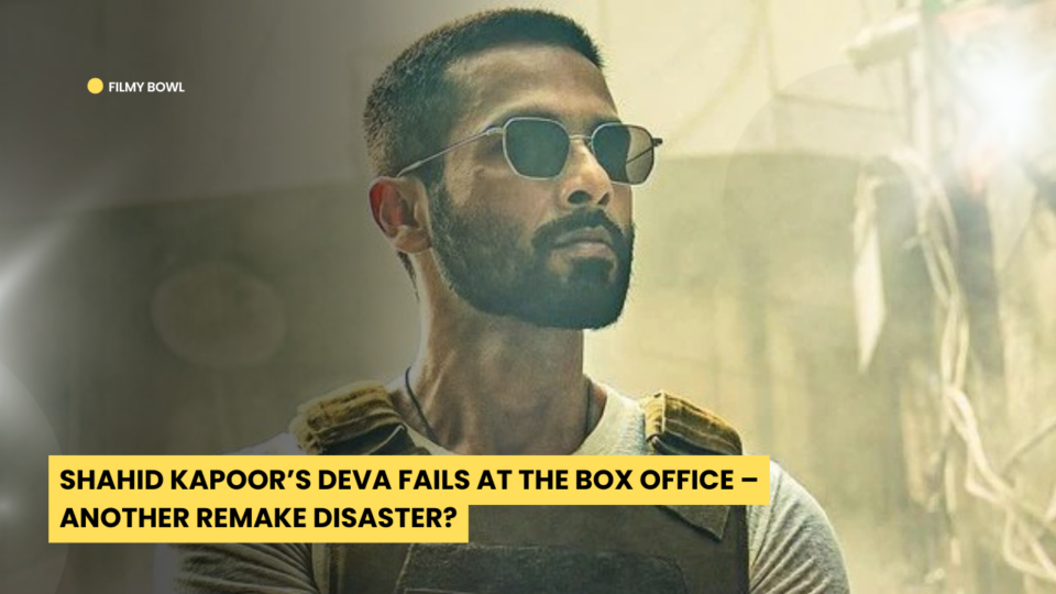 Shahid Kapoor’s Deva Fails at the Box Office – Another Remake Disaster?