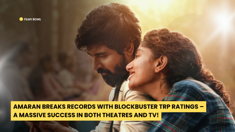 Amaran Breaks Records with Blockbuster TRP Ratings – A Massive Success in Both Theatres and TV!