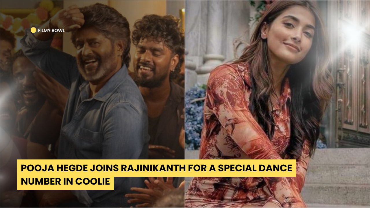 Pooja Hegde Joins Rajinikanth for a Special Dance Number in Coolie