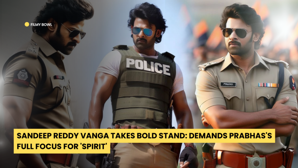 Sandeep Reddy Vanga Takes Bold Stand: Demands Prabhas's Full Focus for Spirit