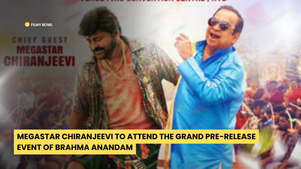 Megastar Chiranjeevi to Attend the Grand Pre-Release Event of Brahma Anandam