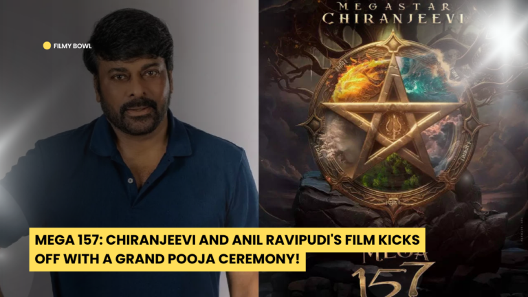 Mega 157: Chiranjeevi and Anil Ravipudi's Film Kicks Off with a Grand Pooja Ceremony!