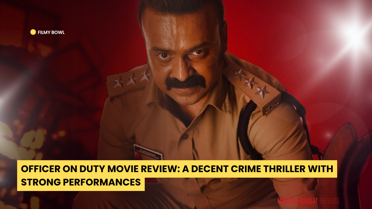 Officer On Duty Movie Review: A Decent Crime Thriller with Strong Performances