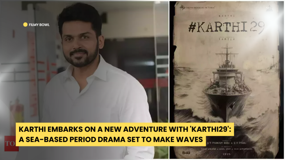 Karthi Embarks on a New Adventure with 'Karthi29'