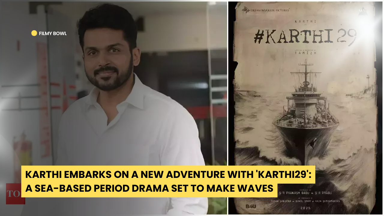 Karthi Embarks on a New Adventure with ‘Karthi29’