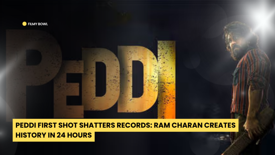 Peddi First Shot Shatters Records: Ram Charan Creates History in 24 Hours