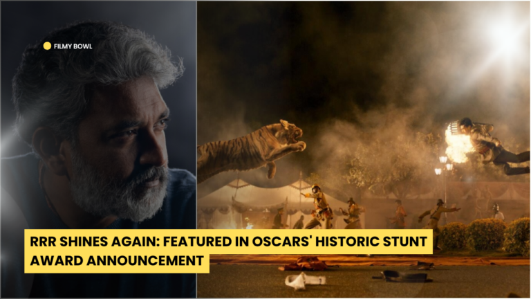 RRR Shines Again: Featured in Oscars' Historic Stunt Award Announcement