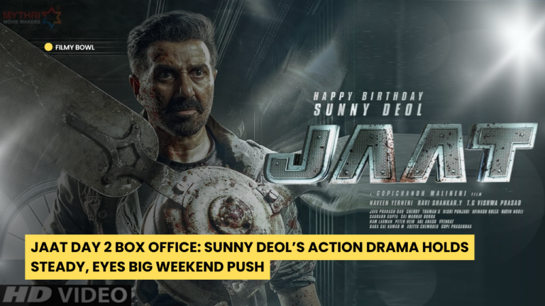 JAAT Day 2 Box Office: Sunny Deol’s Action Drama Holds Steady, Eyes Big Weekend Push