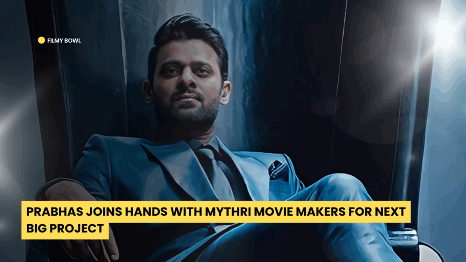 Prabhas Joins Hands with Mythri Movie Makers for Next Big Project