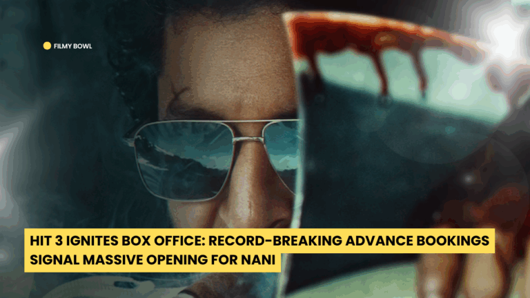 HIT 3 Ignites Box Office: Record-Breaking Advance Bookings Signal Massive Opening for Nani