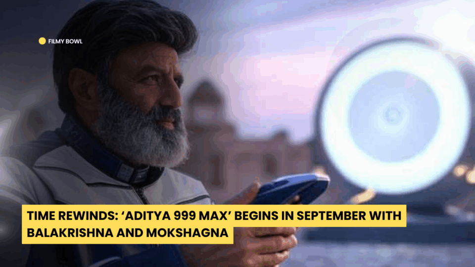 Time Rewinds: ‘Aditya 999 Max’ Begins in September with Balakrishna and Mokshagna