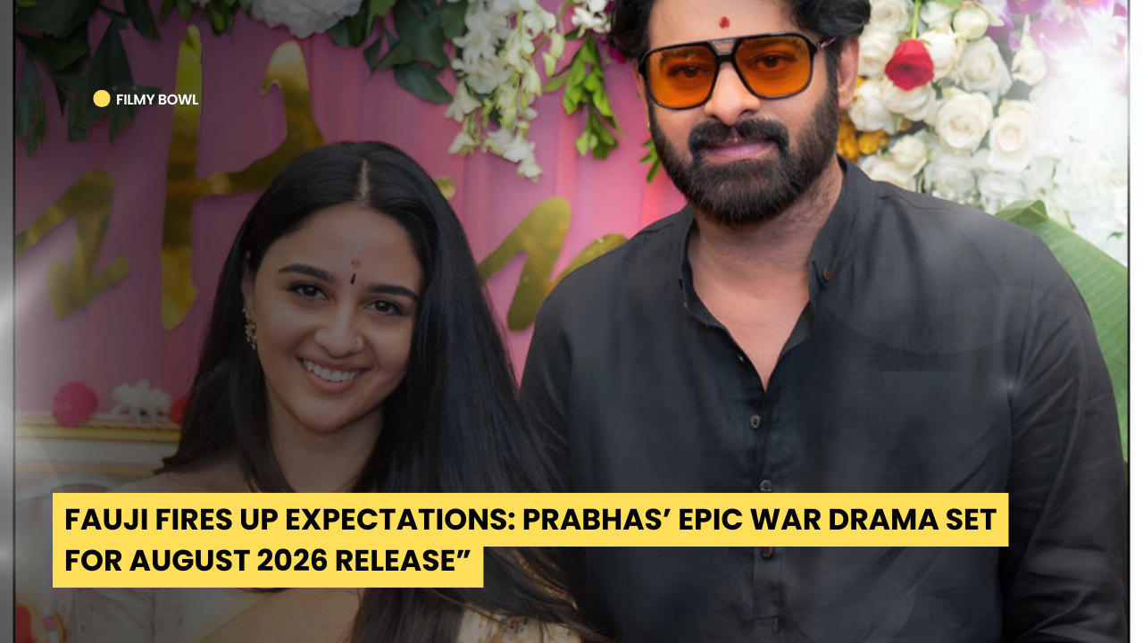 Fauji Fires Up Expectations: Prabhas’ Epic War Drama Set for August 2026 Release”