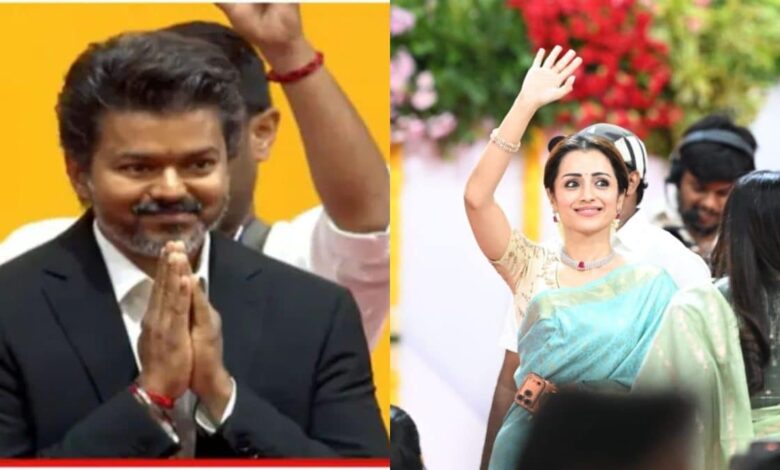 Trisha Krishnan’s Emotional Video at Thalapathy Vijay’s CM Swearing-In Ceremony Goes Viral